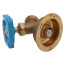 1/2" Push-Fit x 3/4" MHT No-Kink 45-Degree Hose Bibb – Multi-Turn (Lead Free)