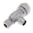 1/2" Sharkbite x 3/8" Compression Straight Loose Key Stop Valve (Lead Free)