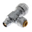 1/2" Sharkbite x 1/4" (3/8" OD) Comp. Angle Loose Key Stop Valve (Lead Free)