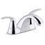 Valton Two Handle Centerset Bathroom Faucet (Polished Chrome), 24818-4N-CP