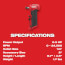 M12 FUEL 1/4" Right Angle Die Grinder Kit