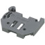 Screwless End Stop, for DIN-rail 35 x 15 and 35 x 7.5 - Gray