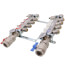 4 Loop Stainless Steel Radiant Heat Manifold w/ 1/2