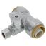 3/4" SharkBite x 3/4" SharkBite x 3/8" Compression Tee Stop (Lead Free), 24986A