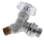Model 24 1/2" Sweat Inlet x MPT Inlet Anti-Siphon Mild Climate Wall Faucet w/ Polycarbonate Handle