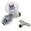 Model 24 1/2" Sweat Inlet x MPT Inlet Anti-Siphon Mild Climate Wall Faucet w/ Polycarbonate Handle
