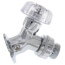 Model 24 1/2" FPT Inlet Anti-Siphon Mild Climate Wall Faucet w/ Polycarbonate Handle (Polished Chrome)