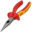 6-1/4" Insulated Long Nose Pliers w/ Cutter