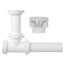 TurboVent Air Admittance Valve with Combo Adapter & Tubular Waste Arm Extension