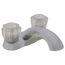 2 Handle Centerset Bathroom Faucet (Chrome), 2502LF