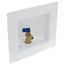Ice Maker Outlet Box (1/2" Sharkbite x 1/4" Compression)