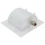 Ice Maker Outlet Box (1/2" Sharkbite x 1/4" Compression)