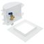 Ice Maker Outlet Box (1/2" Sharkbite x 1/4" Compression)