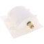 Ice Maker Outlet Box w/ Water Hammer Arrestor (1/2" Sharkbite x 1/4" Compression)