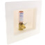 Ice Maker Outlet Box w/ Water Hammer Arrestor (1/2" Sharkbite x 1/4" Compression)