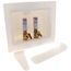 Washing Machine Outlet Box w/ Water Hammer Arrestors
