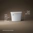 Kingston 1.28 gpf Left-Hand Toilet Tank (White), K-25100-0