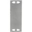 1-3/4" x 5" 16 Gauge Safety Plate (Pack of 100)