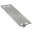 1-3/4" x 5" 16 Gauge Safety Plate (Pack of 100)