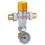 1" Sweat Thermostatic Solar Mixing Valve w/ Temp Gauge