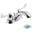 Commercial Two Handle Centerset Lav Faucet w/ Grid Drain, 2529LF-HDF