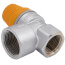 1/2" x 3/4" FNPT Safety Valve for Solar Heating Systems (90 psi Preset)