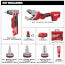 M12 FUEL Package w/ ProPEX Expander Kit inc. 1/2"-1" RAPID SEAL ProPEX Expander Heads & M12 Cordless PVC Shear