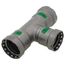 1-1/2" x 1-1/2" x 1-1/4" MegaPress Tee