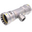 1-1/2" x 1-1/2" x 3/4" Press x Female MegaPressG Tee (P x P x F)