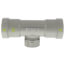 1-1/2" x 1-1/2" x 1-1/4" Press x Female MegaPressG Tee (P x P x F)