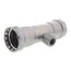 1-1/4" x 1-1/4" x 1/2" Press x Female MegaPress Tee (P x P x F)
