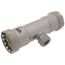 1-1/4" x 1-1/4" x 1/2" Press x Female MegaPressG Tee (P x P x F)