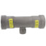 1-1/4" x 1-1/4" x 1/2" Press x Female MegaPressG Tee (P x P x F)