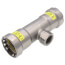 1-1/4" x 1-1/4" x 3/4" Press x Female MegaPressG Tee (P x P x F)