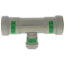 1-1/4" x 1-1/4" x 3/4" Megapress Tee