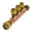 3/4" Sharkbite Open Copper Manifold w/ 1/2" Sharkbite Outlets (3 Outlets)