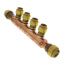 3/4" Sharkbite Open Copper Manifold w/ 1/2" Sharkbite Outlets (4 Outlets)