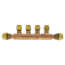 3/4" Sharkbite Open Copper Manifold w/ 1/2" Sharkbite Outlets (4 Outlets)