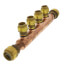 3/4" Sharkbite Open Copper Manifold w/ 1/2" Sharkbite Outlets (4 Outlets)