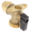 1/2" SharkBite X 3/4" Male Hose Thread Washing Machine Angle Valve
