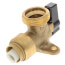 1/2" SharkBite X 3/4" Male Hose Thread Washing Machine Angle Valve