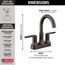 Trinsic 2 Handle Centerset Bathroom Faucet (Venetian Bronze), 2559-RBMPU-DST