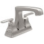 Ashlyn Two Handle Centerset Bathroom Faucet (Stainless, Metal Pop-Up Drain, DST), 2564-SSMPU-DST