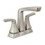 Vesna 2 Handle Centerset Bathroom Faucet (Spotshield Brushed Nickel), 25789LF-SP