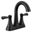 Esato 2 Handle Centerset Bathroom Faucet (Matte Black), 25897LF-BL