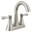 Esato 2 Handle Centerset Bathroom Faucet (Spotshield Brushed Nickel), 25897LF-SP