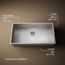 Vault 32" Undermount Single Bowl Kitchen Sink, K-25939-NA