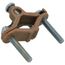 1/2"-1" Bronze Armored Ground Clamp, 8 Sol - 4 Str (Pack of 25)