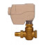 3/4" 2-Way F x UM Normally Open Valve Actuator Assembly 6.3 Cv