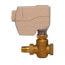 1/2" 2-Way F x UM Normally Open Valve Actuator Assembly 1.6 Cv